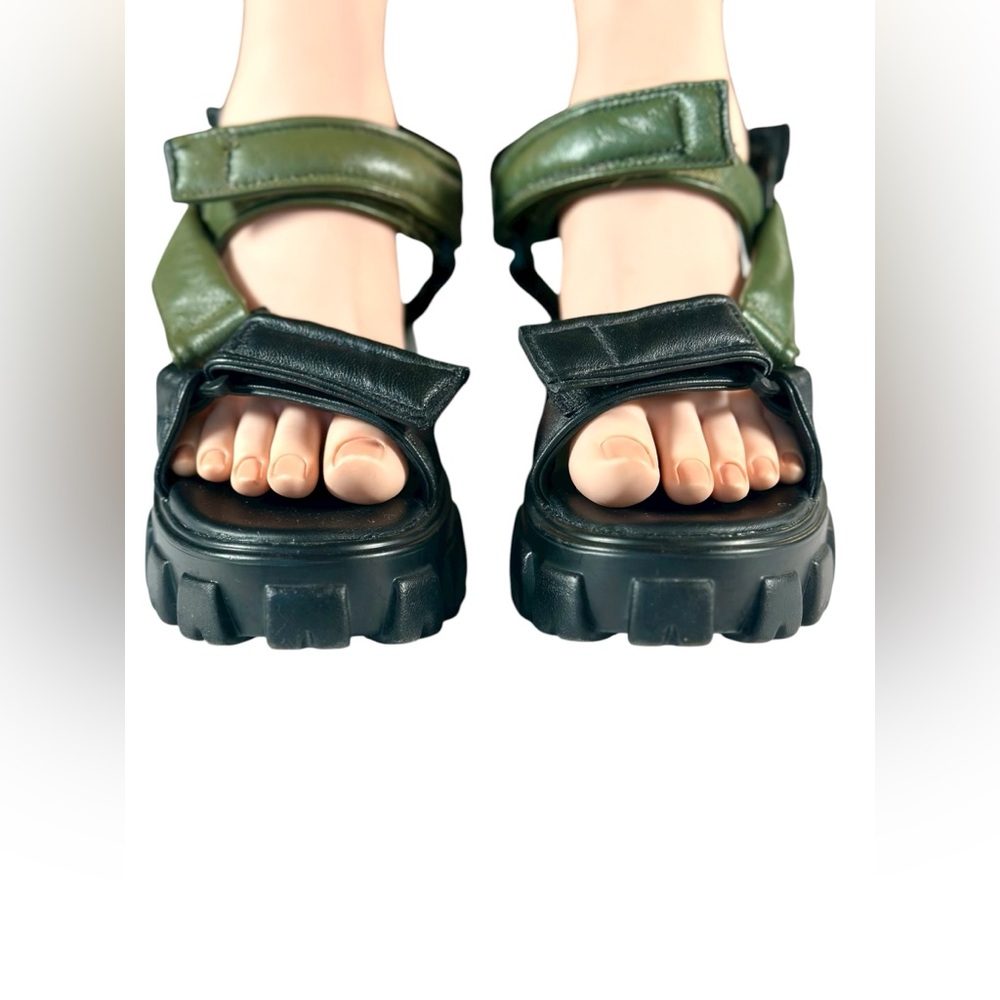 Arizona Love Leather Platform Sporty Women's Sandals US 7.5 - Picture 11 of 15